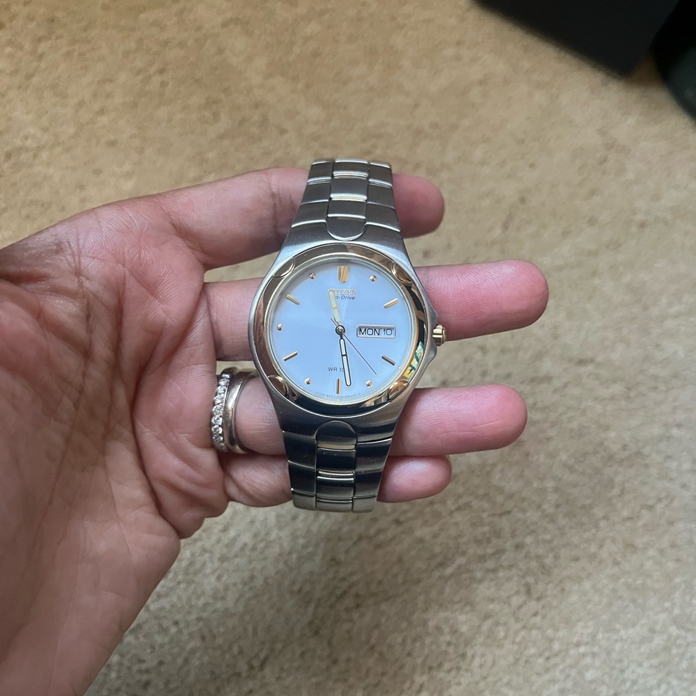 Citizen Silver and Gold Men's Watch